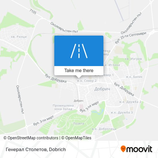 Генерал Столетов map