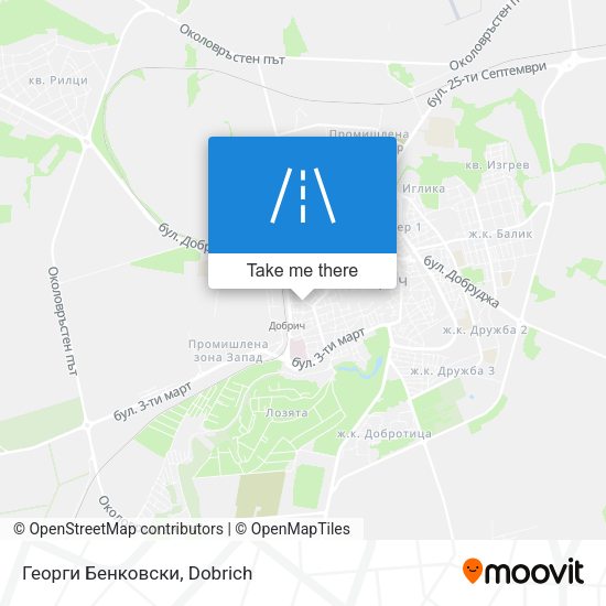 Георги Бенковски map