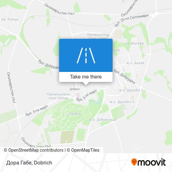 Дора Габе map