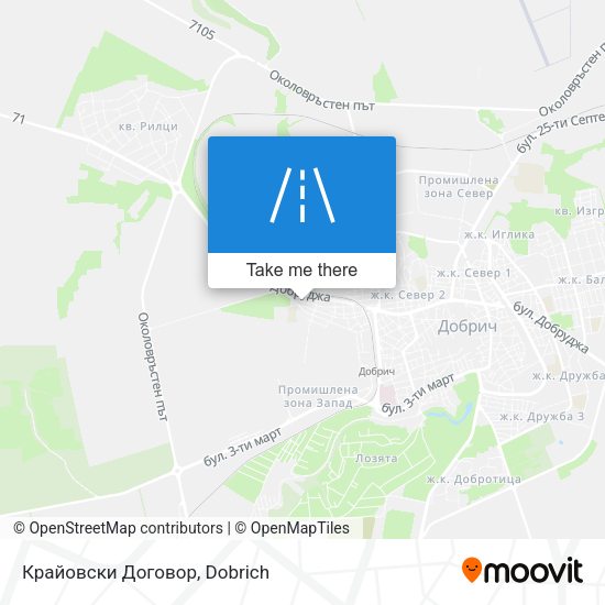 Карта Крайовски Договор
