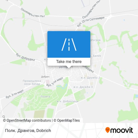 Полк. Дрангов map