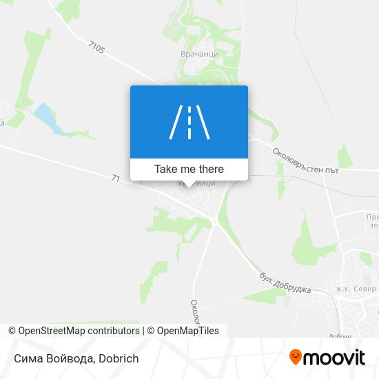 Сима Войвода map