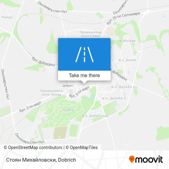 Стоян Михайловски map