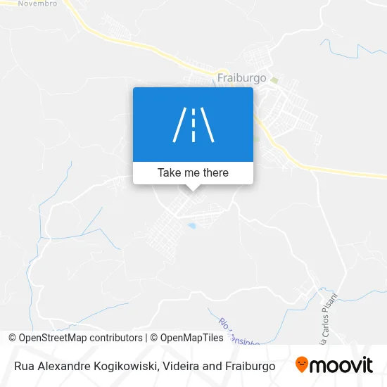 Rua Alexandre Kogikowiski map