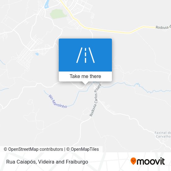 Rua Caiapós map