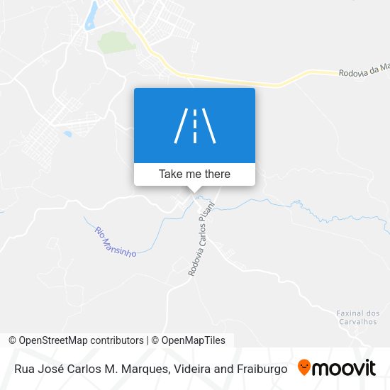 Rua José Carlos M. Marques map