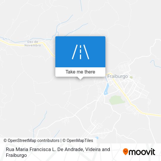 Rua Maria Francisca L. De Andrade map