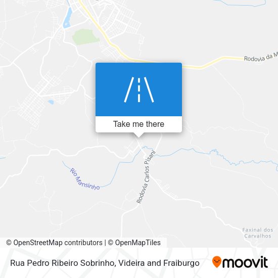 Rua Pedro Ribeiro Sobrinho map