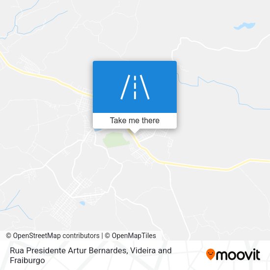 Rua Presidente Artur Bernardes map