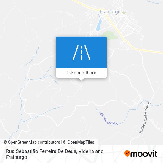Rua Sebastião Ferreira De Deus map