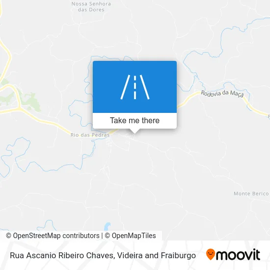 Rua Ascanio Ribeiro Chaves map