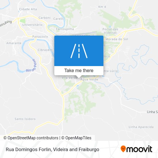 Rua Domingos Forlin map