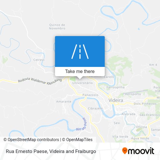 Rua Ernesto Paese map