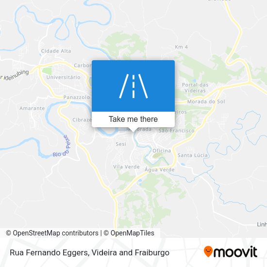 Rua Fernando Eggers map