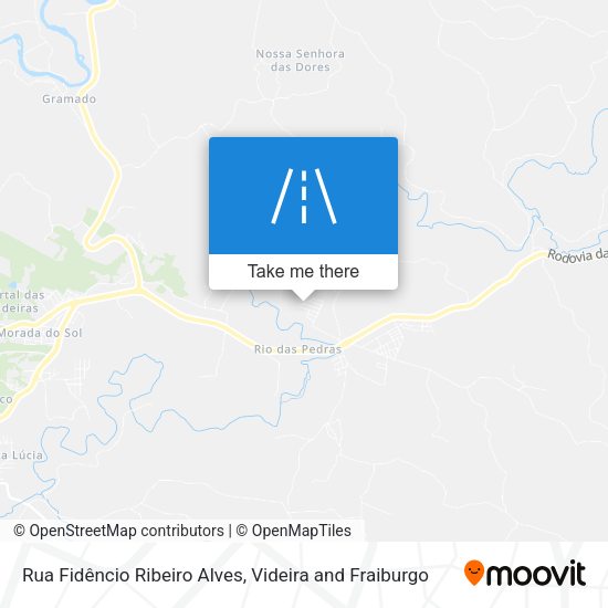 Rua Fidêncio Ribeiro Alves map
