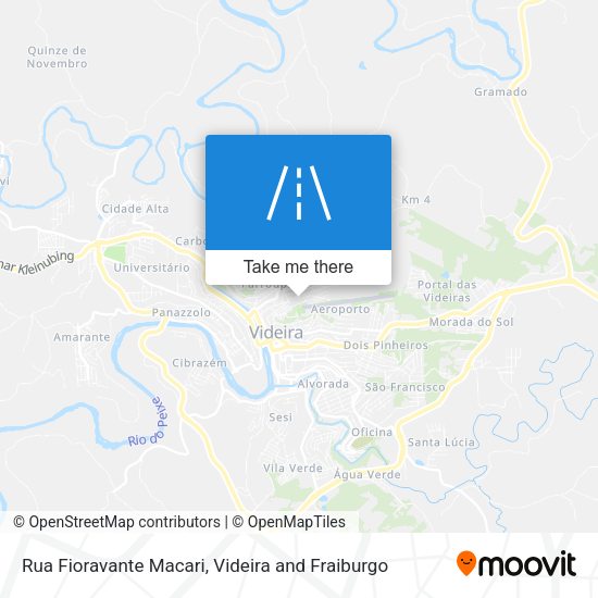Rua Fioravante Macari map