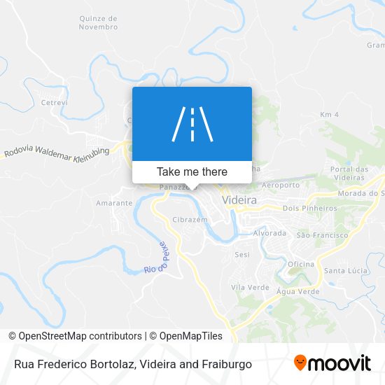 Rua Frederico Bortolaz map