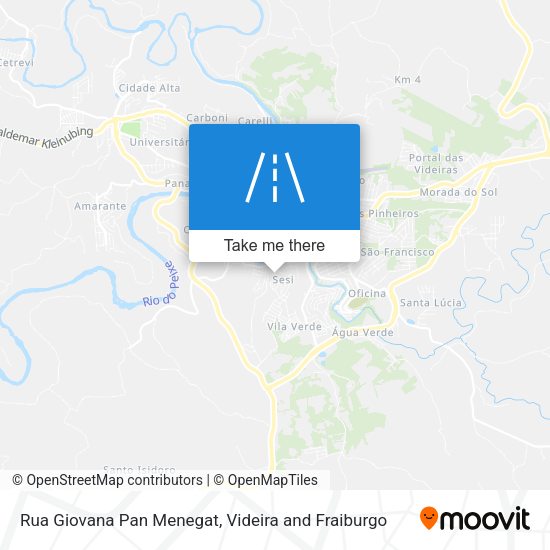 Rua Giovana Pan Menegat map