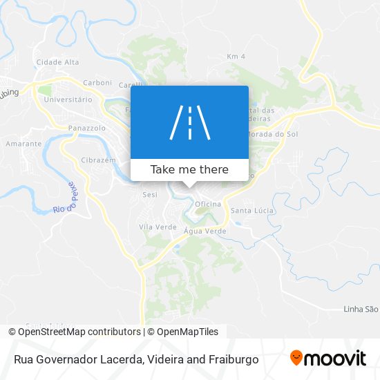 Rua Governador Lacerda map