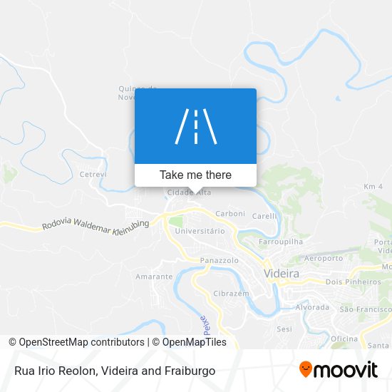 Rua Irio Reolon map