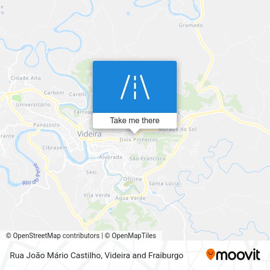 Rua João Mário Castilho map