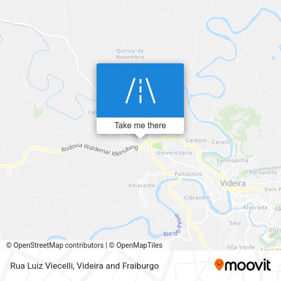 Rua Luiz Viecelli map
