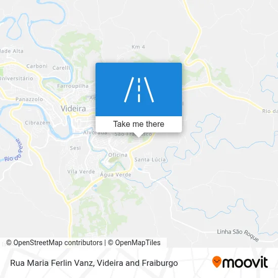 Rua Maria Ferlin Vanz map