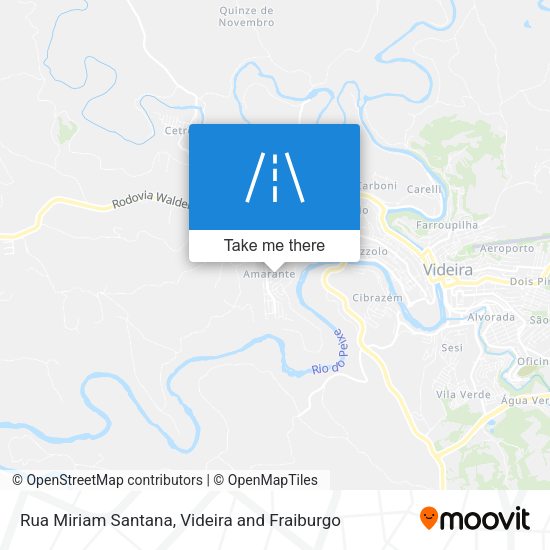 Rua Miriam Santana map