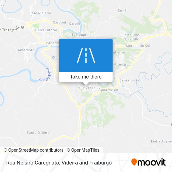 Rua Nelsiro Caregnato map