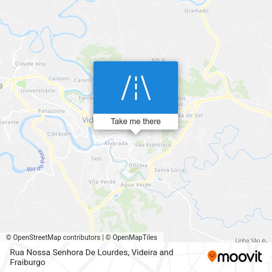 Rua Nossa Senhora De Lourdes map
