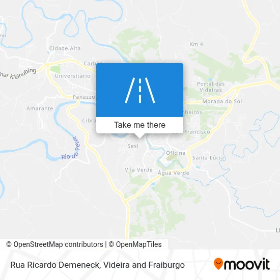 Rua Ricardo Demeneck map