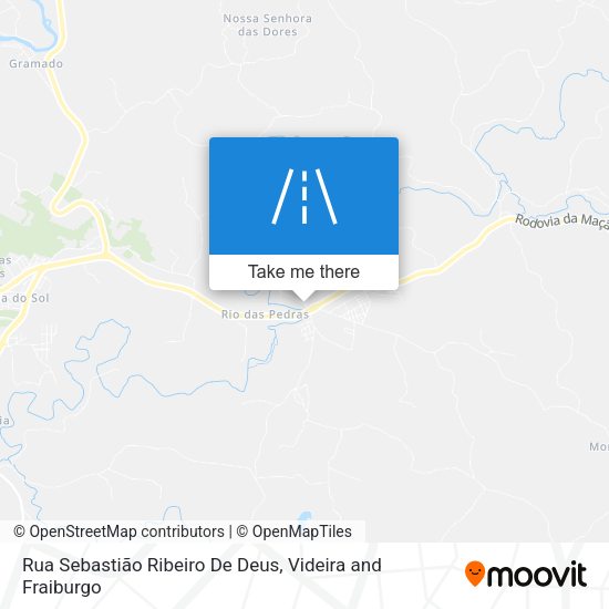 Rua Sebastião Ribeiro De Deus map