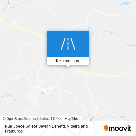 Rua Joece Salete Savian Benetti map