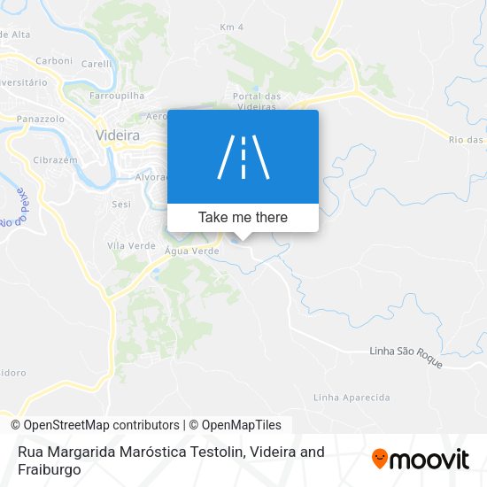 Rua Margarida Maróstica Testolin map