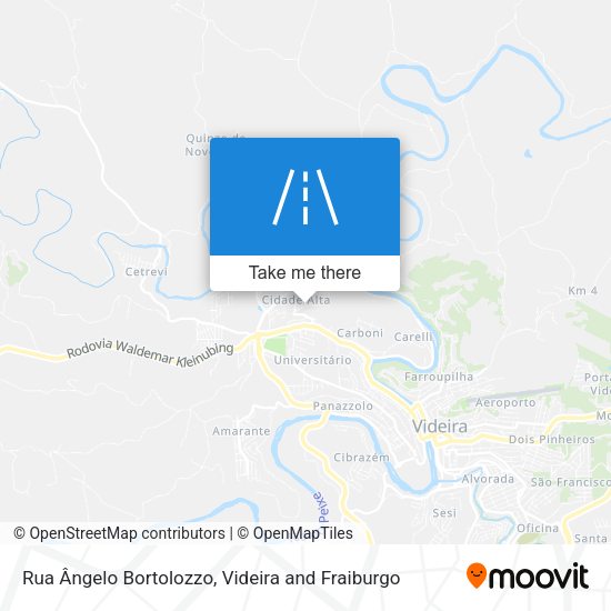 Rua Ângelo Bortolozzo map