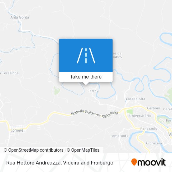 Rua Hettore Andreazza map