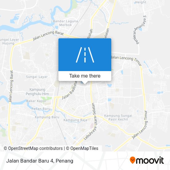 Peta Jalan Bandar Baru 4