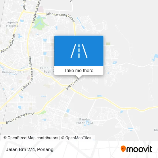 Jalan Bm 2/4 map