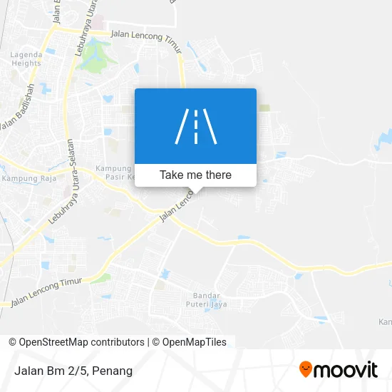 Jalan Bm 2/5 map