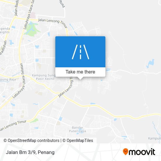 Jalan Bm 3/9 map