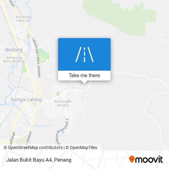 Peta Jalan Bukit Bayu A4