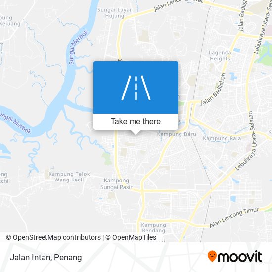 Peta Jalan Intan