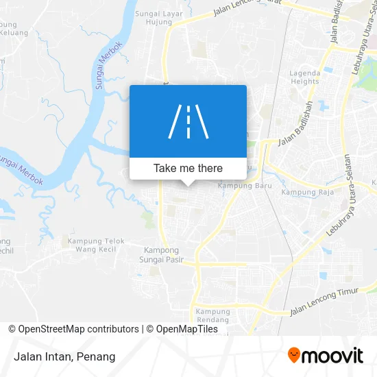 Jalan Intan map