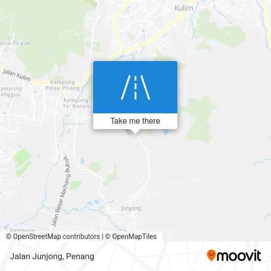 Jalan Junjong map