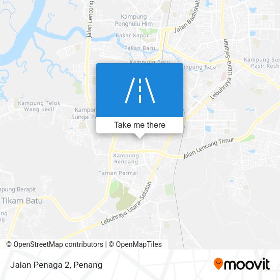 Jalan Penaga 2 map