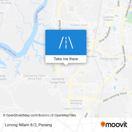 Lorong Nilam 8/2 map