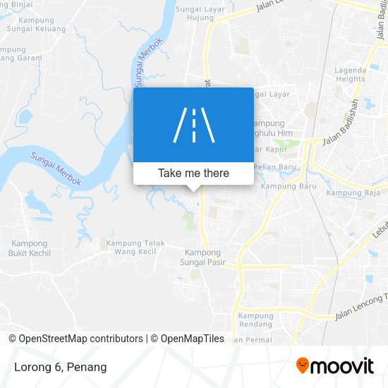 Lorong 6 map