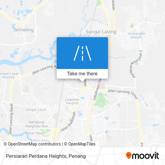 Persiaran Perdana Heights map