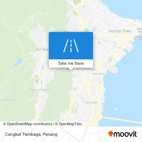 Cangkat Tembaga map
