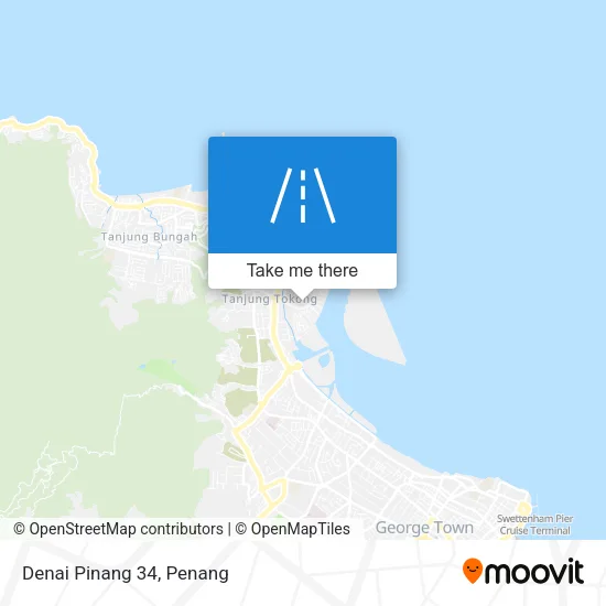 Denai Pinang 34 map